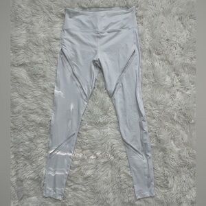 Forever 21 White Cutout Athletic Leggings Size XS